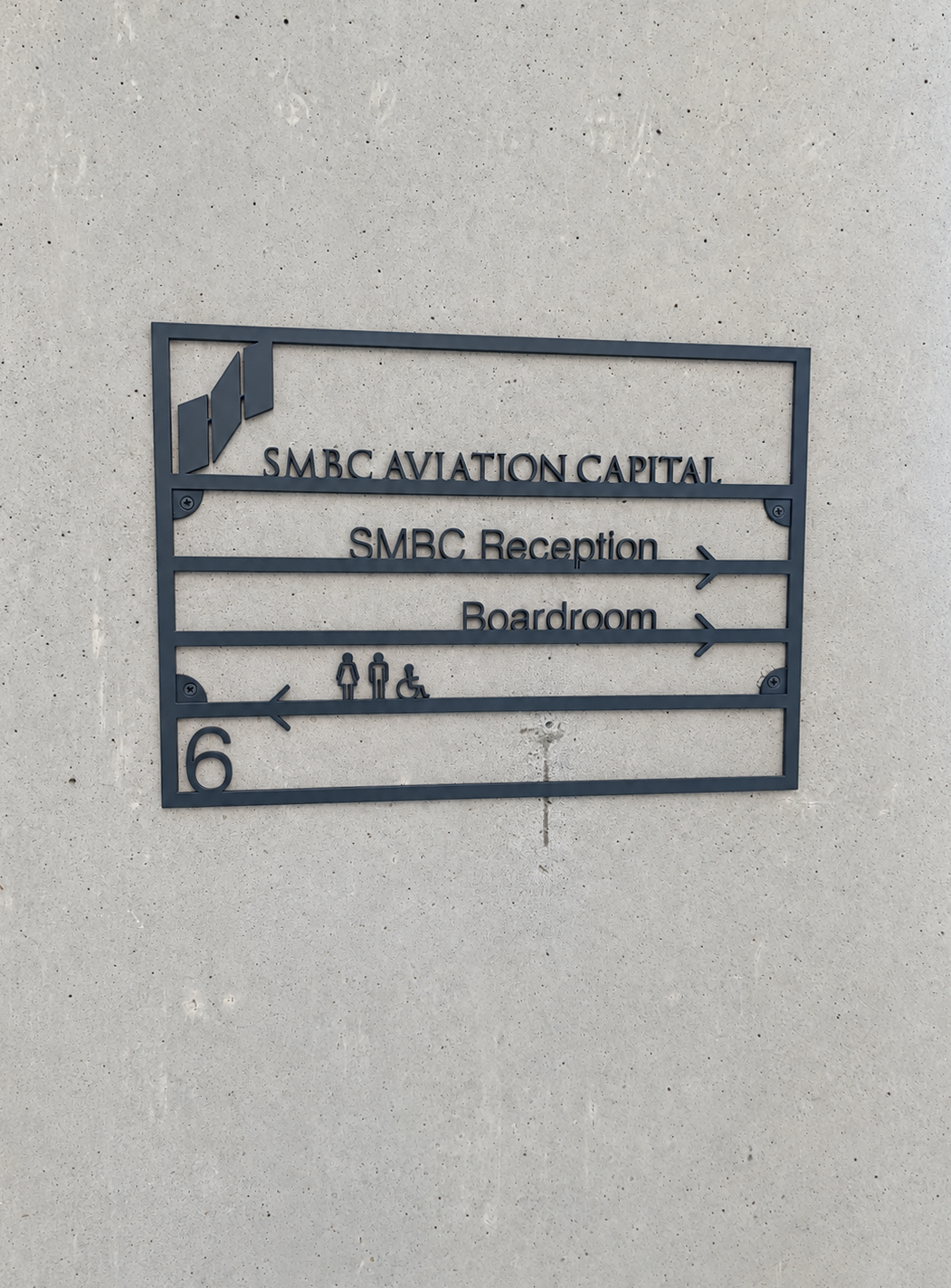 SMBC Aviation Dublin SMBC wayfinding system — image 3